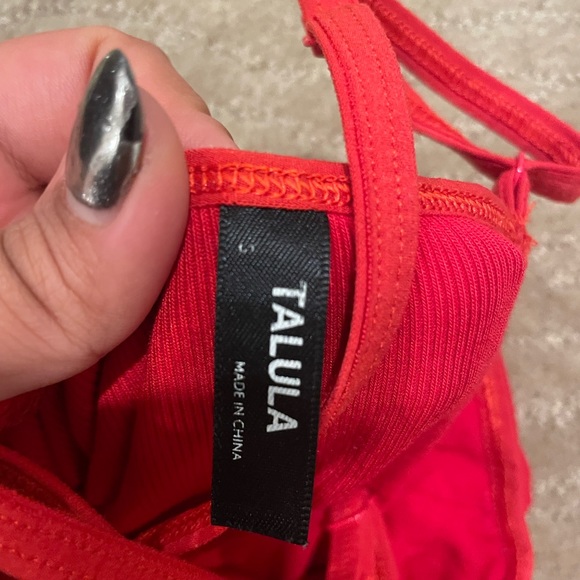 Aritzia Red Bodysuit - Picture 2 of 2
